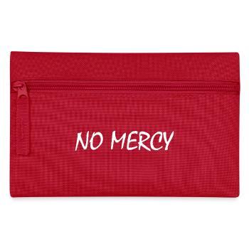 No mercy - Pencil Case - red - Front