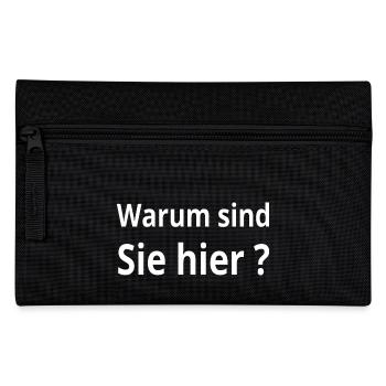 Party - Federtasche - Schwarz - Vorne