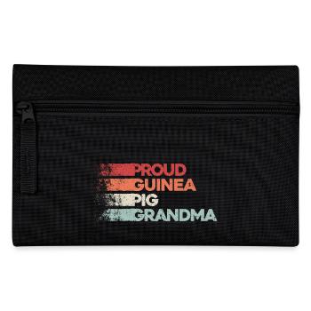 Guinea Pig Grandma - Proud Grandma - Pencil Case - black - Front