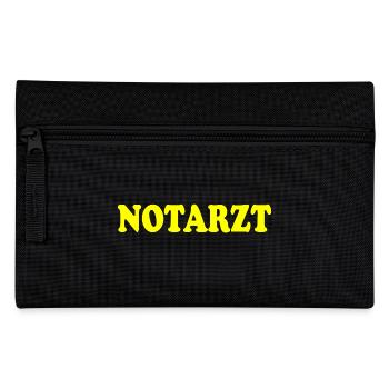 Notarzt - Federtasche - Schwarz - Vorne