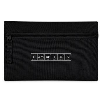 Damarius Name First Name Chemistry Periodic Table - Pencil Case - black - Front
