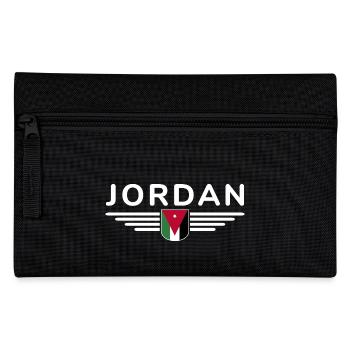 Jordan Fan Outfit T-Shirt Design Gift - Pencil Case - black - Front