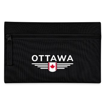 Ottawa Fan T-Shirt for Canada Lovers - Pencil Case - black - Front