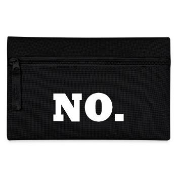No - Pencil Case - black - Front