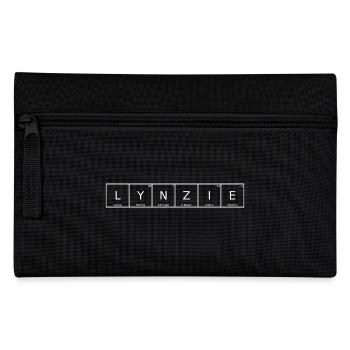 Lynzie Name First Name Chemistry Periodic Table Elements - Pencil Case - black - Front