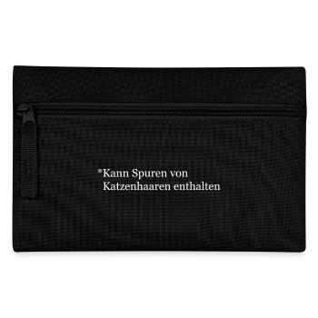 Kann Spuren von Katzenhaaren enthalten Geschenk - Federtasche - Schwarz - Vorne