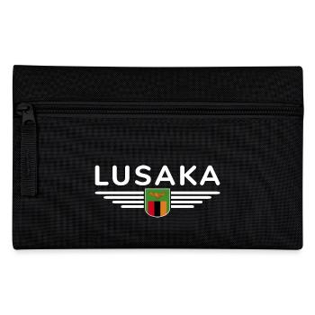 Lusaka T-Shirt for Zambia Fans - Pencil Case - black - Front