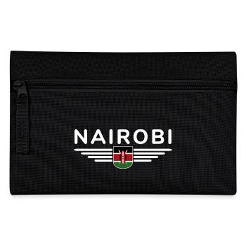 Nairobi fans: T-shirt for Kenya lovers - Pencil Case - black - Front