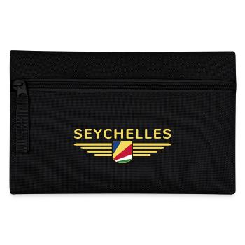 Fans des Seychelles : des t-shirts pour rêver sur l’île - Trousse - noir - Devant