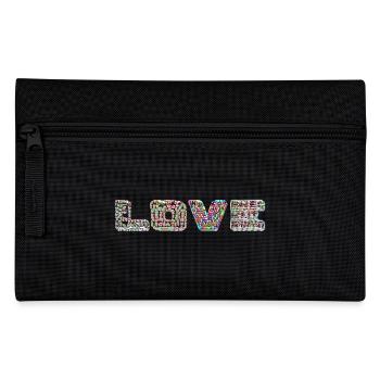 Love - Federtasche - Schwarz - Vorne