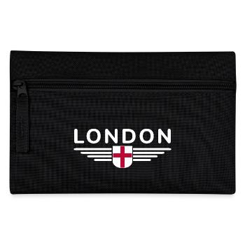 Londres, Angleterre, Fan T-Shirt Design - Trousse - noir - Devant