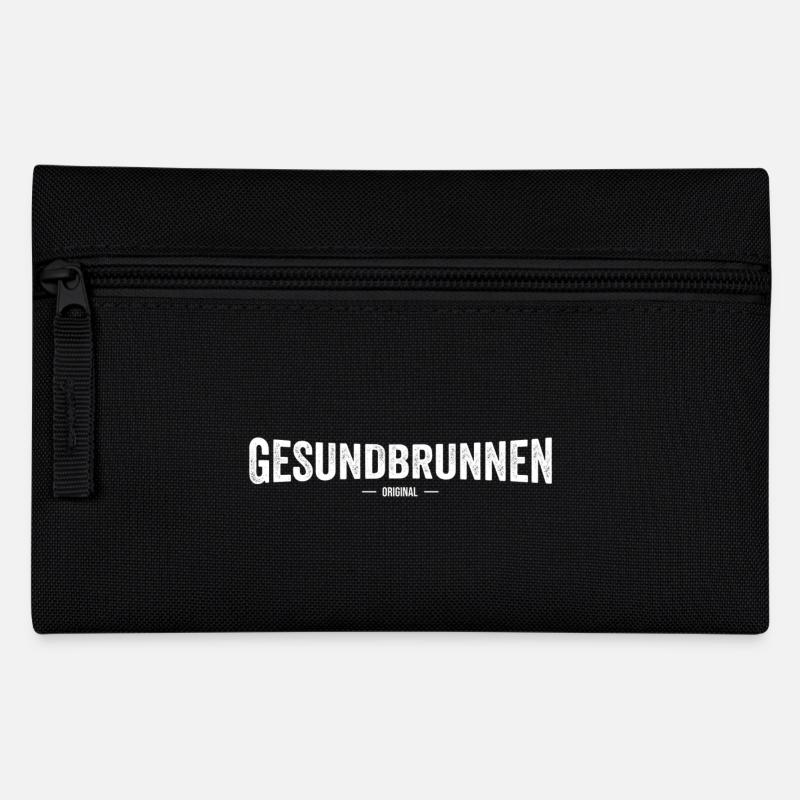 Gesundbrunnen Original - Federtasche - Schwarz