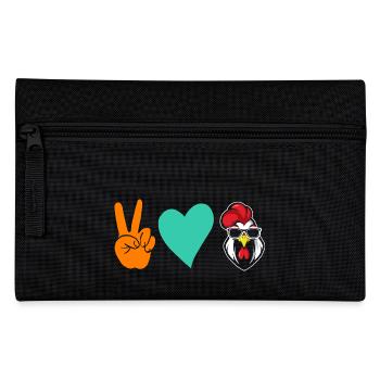 Poulet Coq - Trousse - noir - Devant