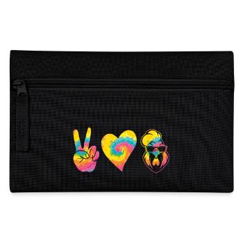 Chicken Rooster - Pencil Case - black - Front