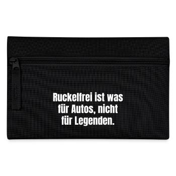 Smooth is something for normal cars - Pencil Case - black - Front