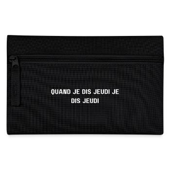 When I say Thursday I mean Thursday1 - Pencil Case - black - Front