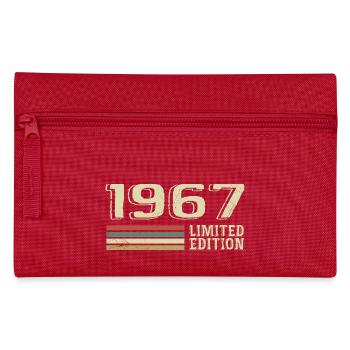 Jahrgang 1967 Geburtstag 1967 Jahrgang 1967 - Federtasche - Rot - Vorne