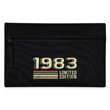 Nées en 1983 anniversaire 1983 Vintage 1983 - Trousse - noir - Devant