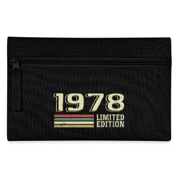 Jahrgang 1978 Geburtstag 1978 Jahrgang 1978 - Federtasche - Schwarz - Vorne