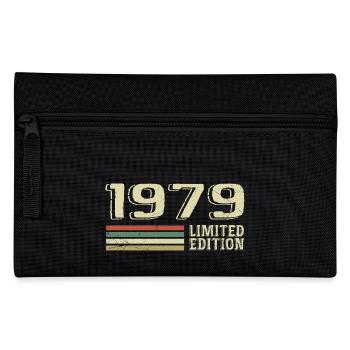 Born in 1979 Birthday 1979 Vintage 1979 - Pencil Case - black - Front