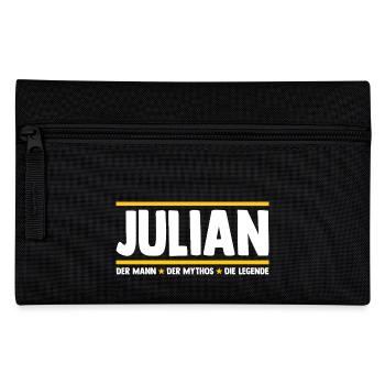 Julian - Federtasche - Schwarz - Vorne