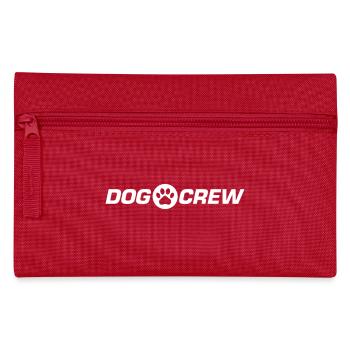 Hunde Crew Hundepfote - Federtasche - Rot - Vorne