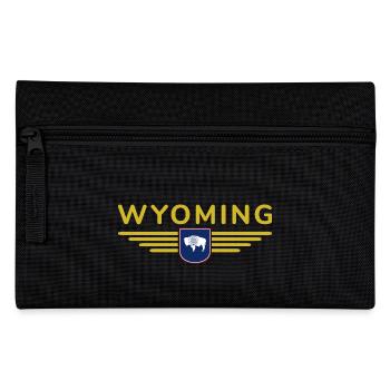 Wyoming Fan Shirt – Wild & Frei - Federtasche - Schwarz - Vorne
