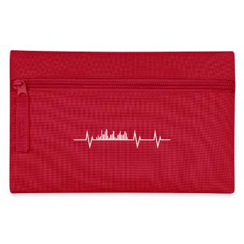 Battement de cœur du son - Trousse - rouge - Devant