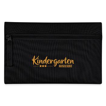 Kindergarten Graduate - School Enrollment - Kita - Pencil Case - black - Front