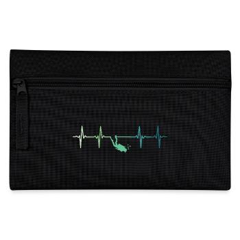 Herzschlagtaucher Taucher - Federtasche - Schwarz - Vorne