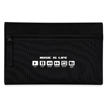 music is life - Trousse - noir - Devant