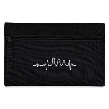 Schach Heartbeat - Federtasche - Schwarz - Vorne