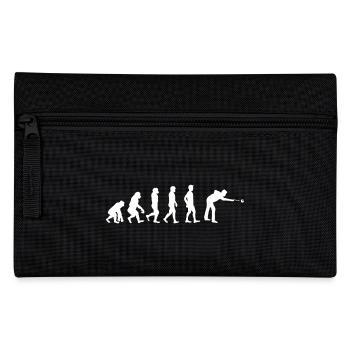 Evolution Billard - Federtasche - Schwarz - Vorne