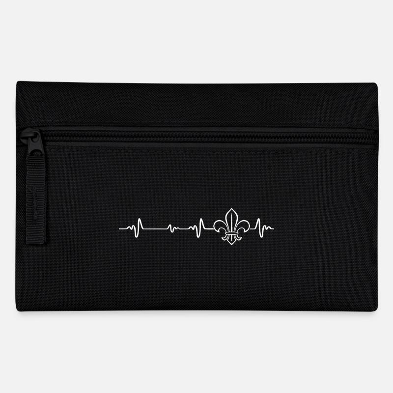 Pfadfinder Heartbeat - Federtasche - Schwarz