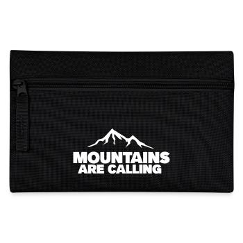 Montagnes! Escalade! Randonnée! Montagnes! - Trousse - noir - Devant