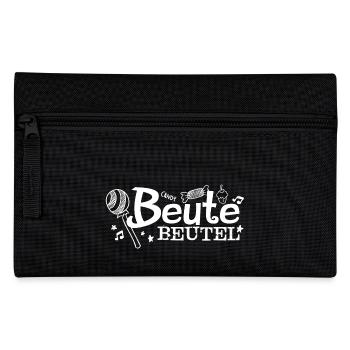 Beute Beutel für Halloween Süßigkeiten - Federtasche - Schwarz - Vorne