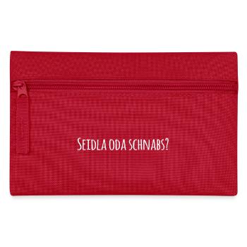 seidla oda schnabs - Federtasche - Rot - Vorne