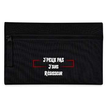 j'peux pas Régisseur cadeau - Trousse - noir - Devant