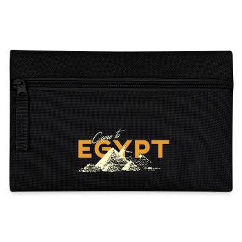 come to egypt - Federtasche - Schwarz - Vorne