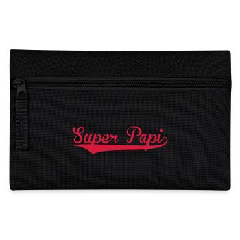 Super Papi - Federtasche - Schwarz - Vorne
