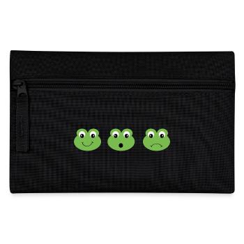 Frog - Pencil Case - black - Front