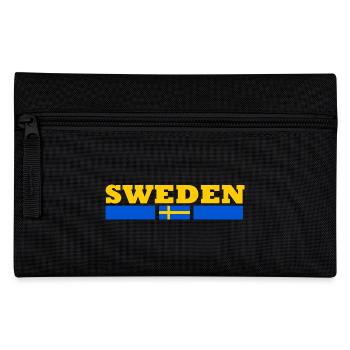 Drapeau suède - Trousse - noir - Devant