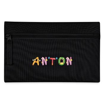 Anton - Federtasche - Schwarz - Vorne