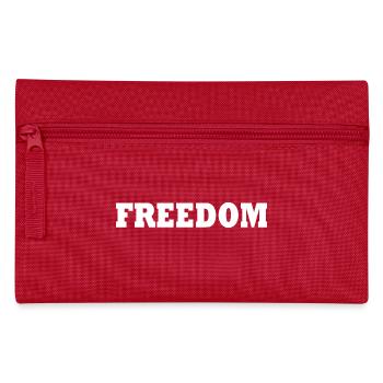 freedom - Pencil Case - red - Front