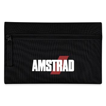 Klassisches Amstrad Logo – Vintage Style 03 - Federtasche - Schwarz - Vorne
