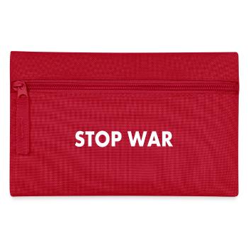 Stop war - Pencil Case - red - Front