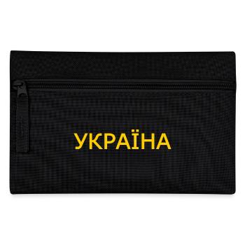 Україна - Federtasche - Schwarz - Vorne