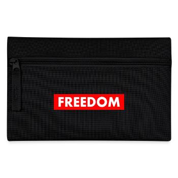 Freedom - Pencil Case - black - Front