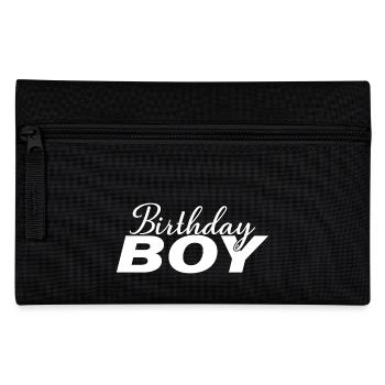 Birthday Boy - Geburtstagsparty Geschenk für Kinder Jungen - Federtasche - Schwarz - Vorne