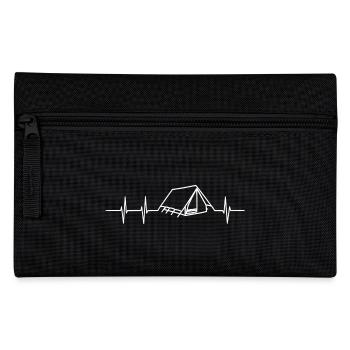 Heartbeat Camping - Pencil Case - black - Front